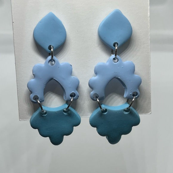 NWT Handcrafted Clay Earrings - Picture 9 of 10